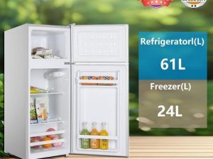 Skyrun 85 Litres Double Door Top Mount Fridge (BCD-108J) – S